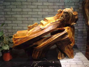 做工一流 太行山崖柏精品安居樂業擺件