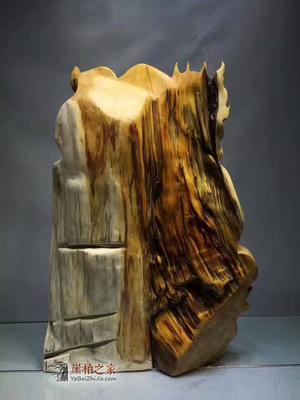 崖柏陳化老料根雕《觀音》 莊嚴肅靜，修身養心